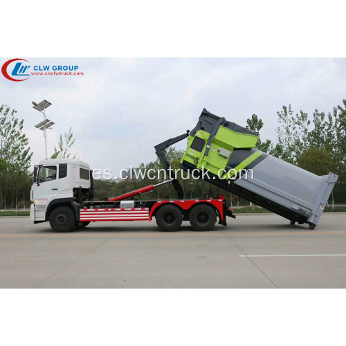 Nueva llegada Dongfeng 18cbm Hook Loader Loader Truck